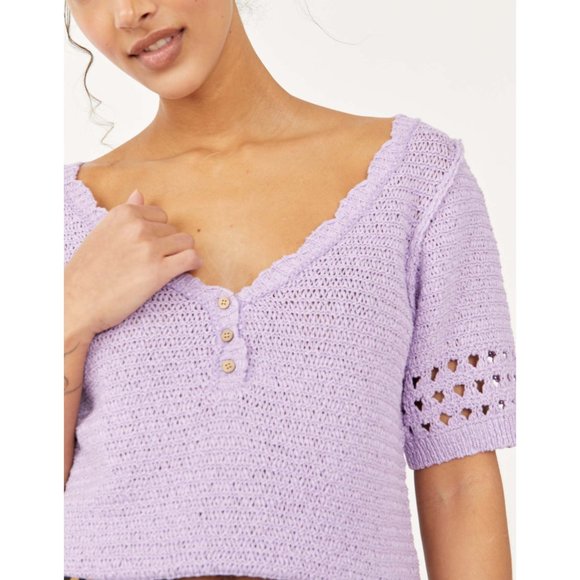 🎉LAST CHANCE🎉 NWT Free People Bree Pullover / Glimmer - Picture 4 of 6